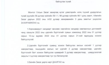 Цэргийн бүртгэл зохион байгуулах тухай